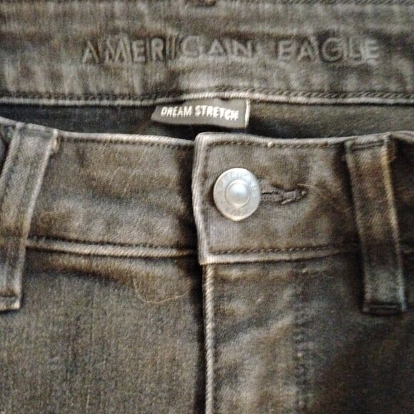 American Eagle Dream High Rise Jegging Black Jeans - Picture 3 of 5